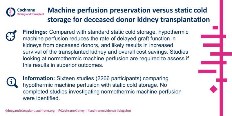 Blogshot Machine perfusion preservation