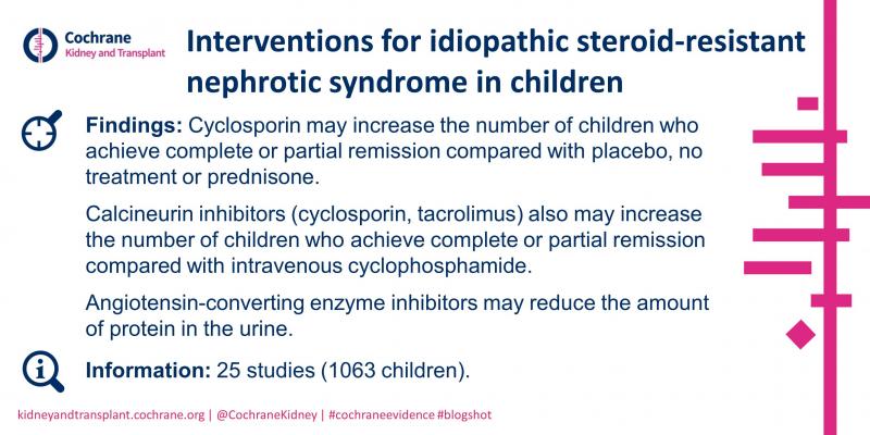 Blogshot Idiopathic steroid-resistant nephrotic syndrome
